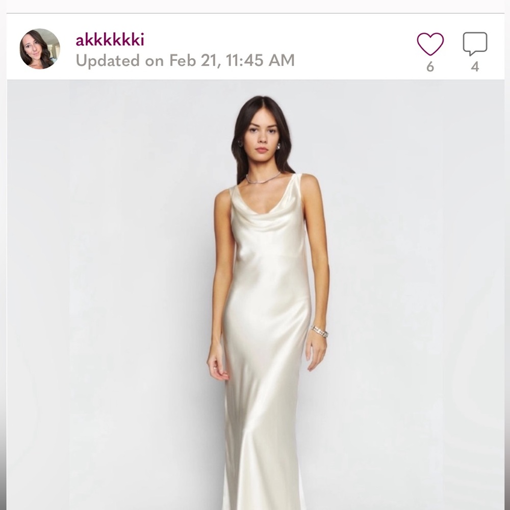 Reformation dress relist